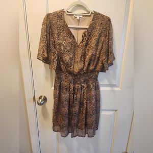 SHE + SKY Leopard print dress